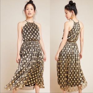 Confetti Halter Midi Dress